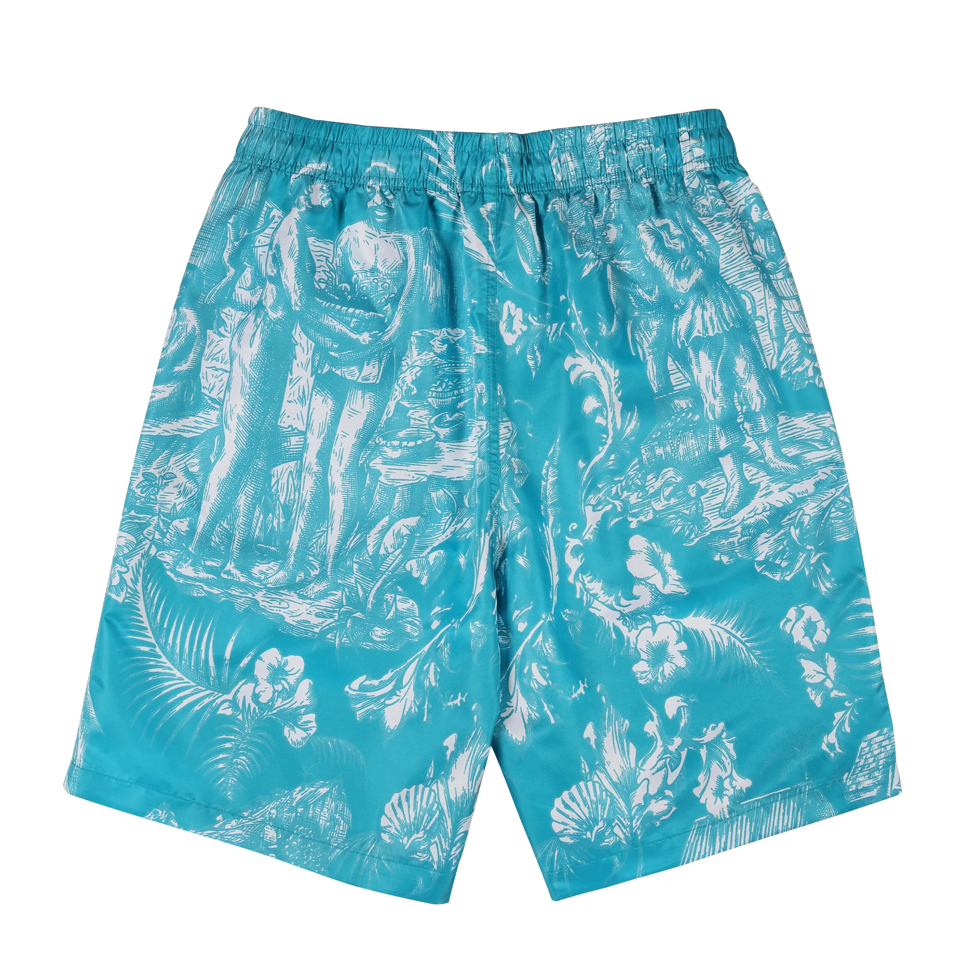 50TH INDEPENDENCE SHORTS-AQUA