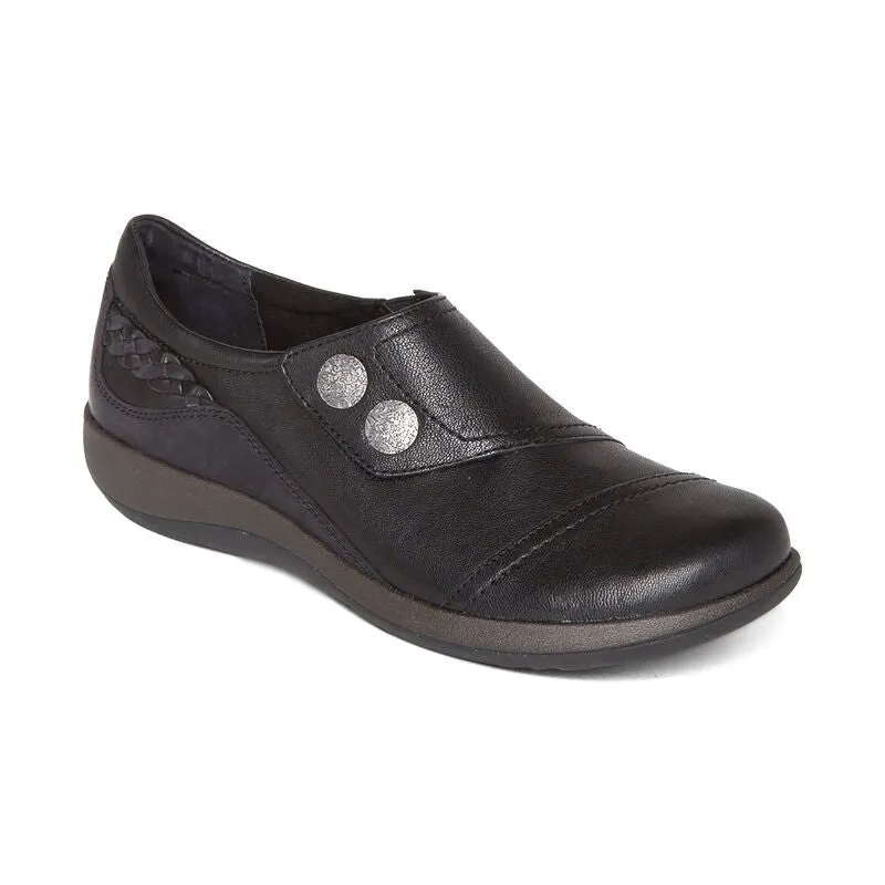 Aetrex Women's Karina Monk Strap - Black