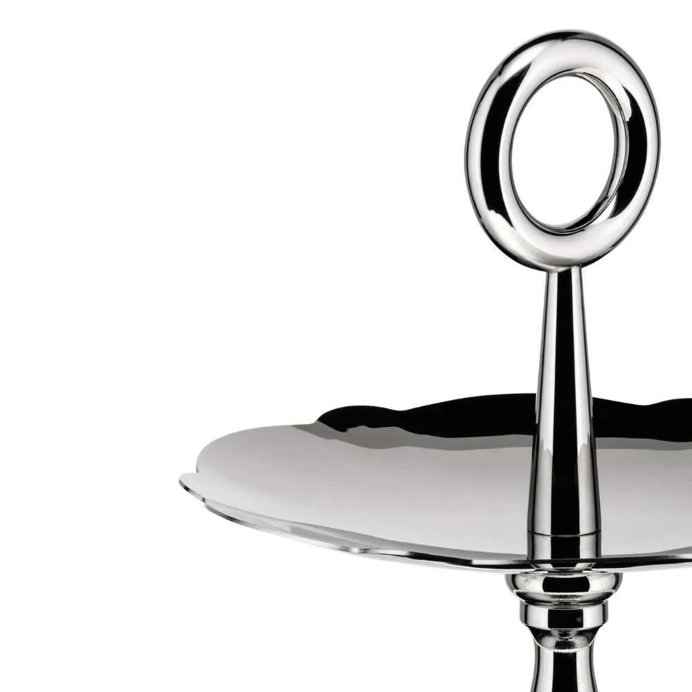 Alessi MW52/2 Dressed two-dish cake stand