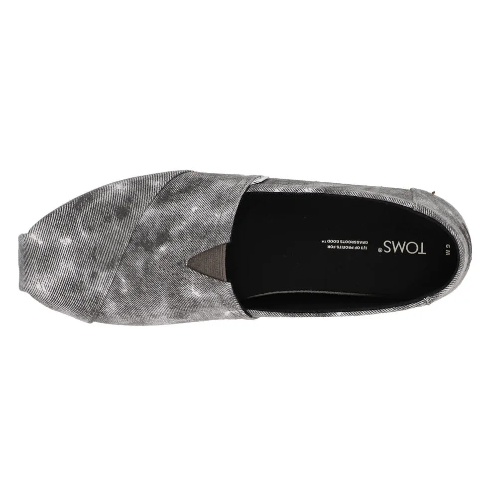 Alpargata Distressed Slip On Flats