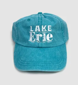 Aqua Lake Erie Wave Dad Hat