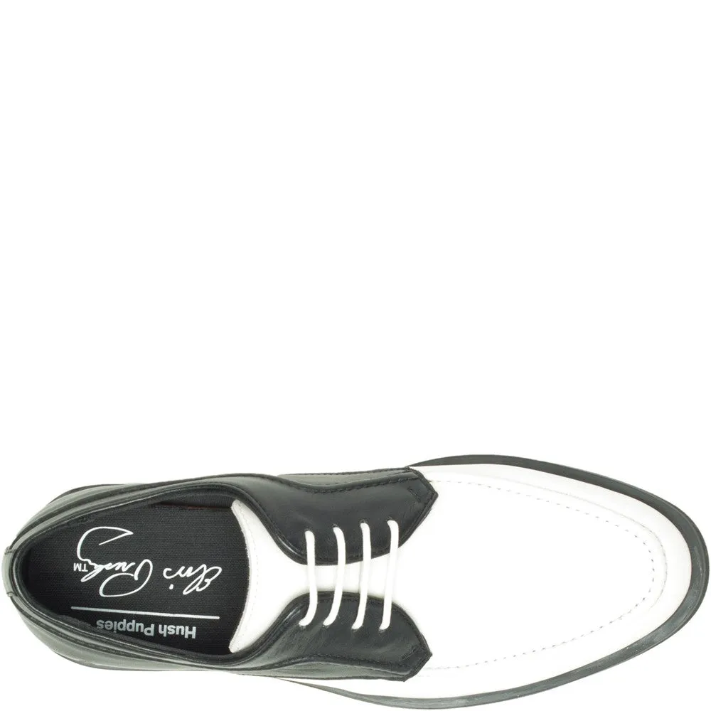 Black/White Elvis Oxford Shoes