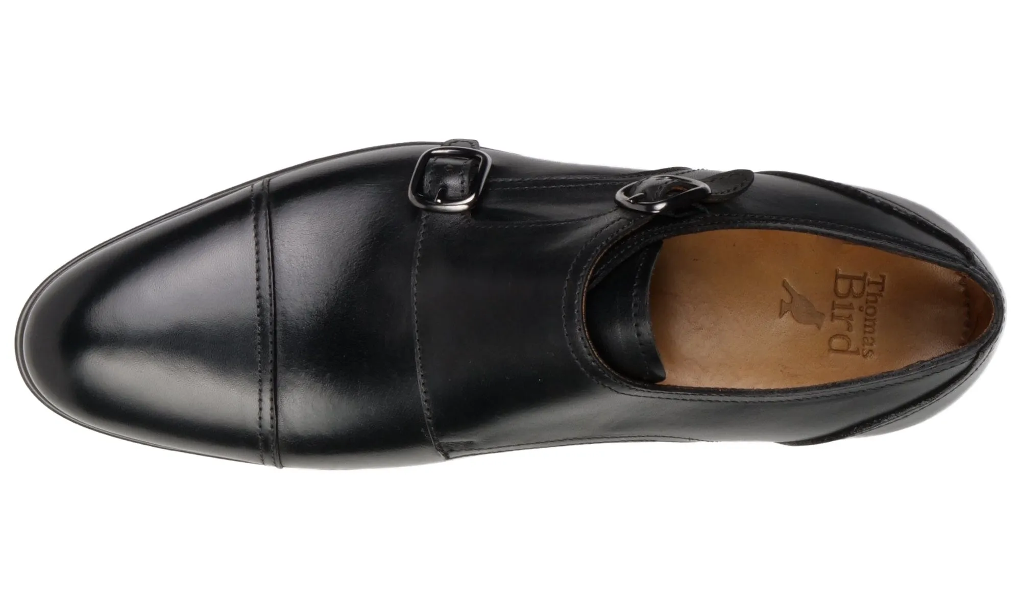 Bourne Monk Strap Black