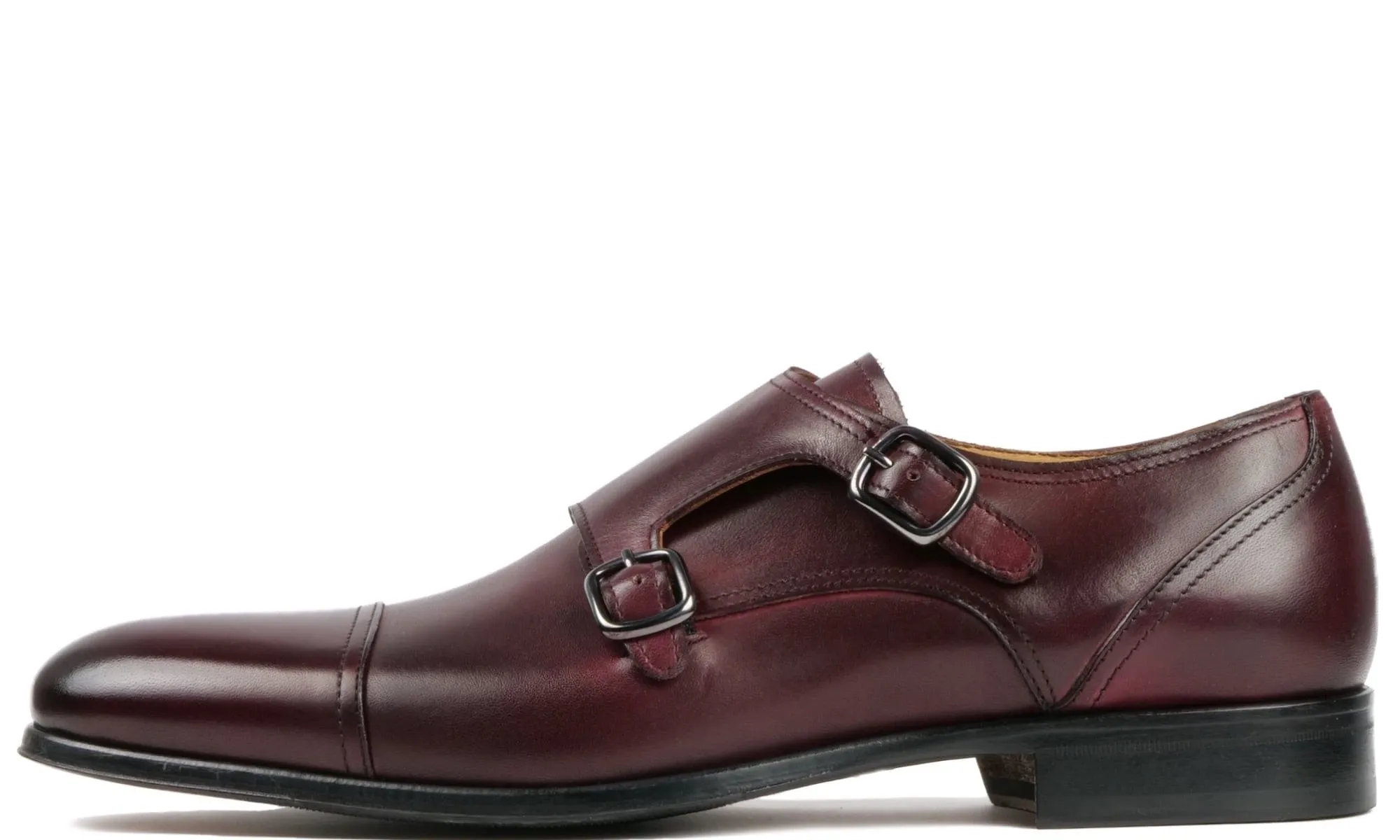 Bourne Monk Strap Oxblood