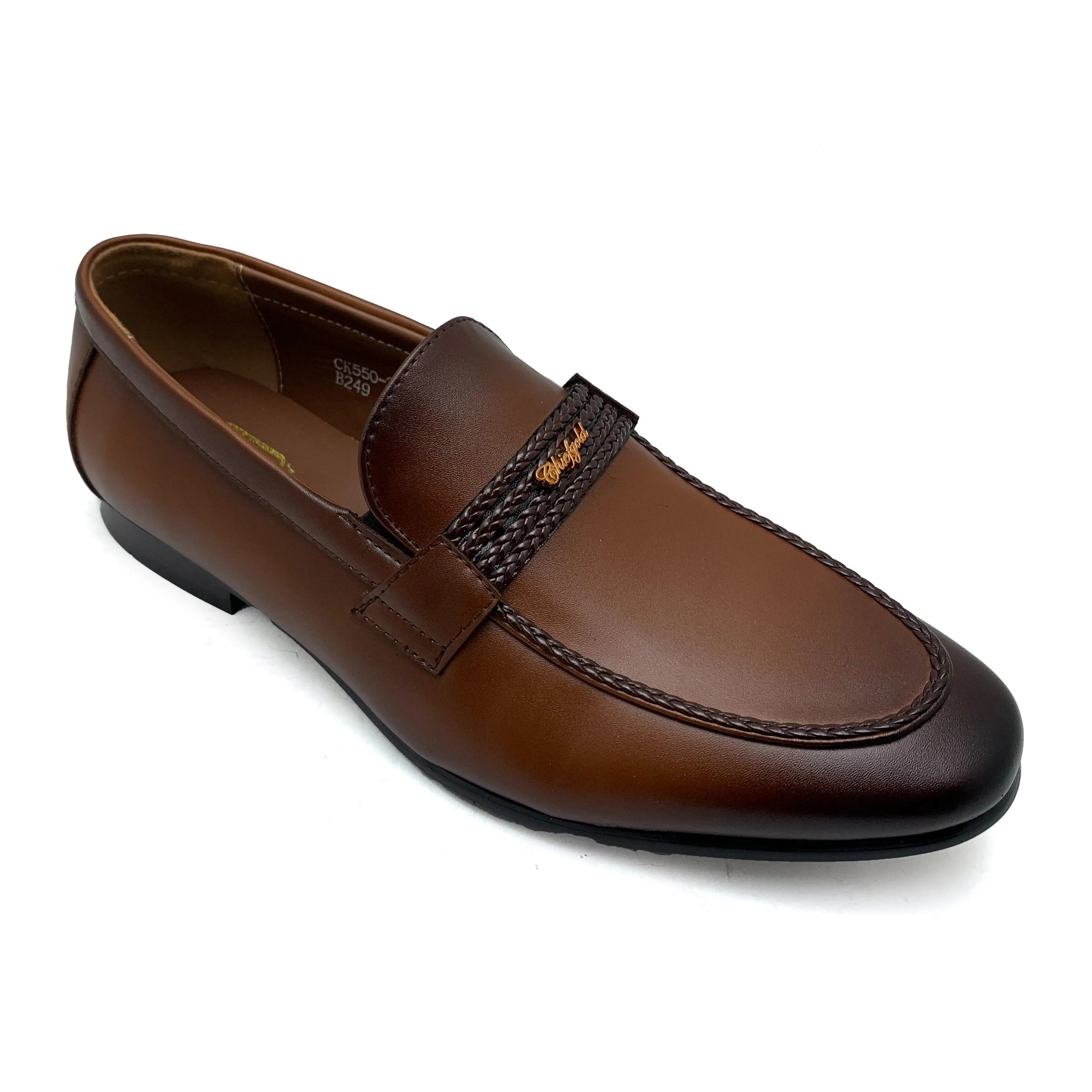 Brown Formal Slip On