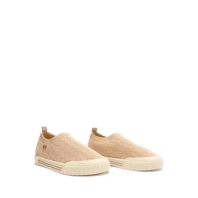 C3040500120001 Slip-On Sneakers- Natural