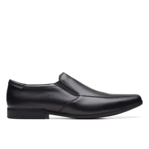 Clarks Sidton Edge Black Leather