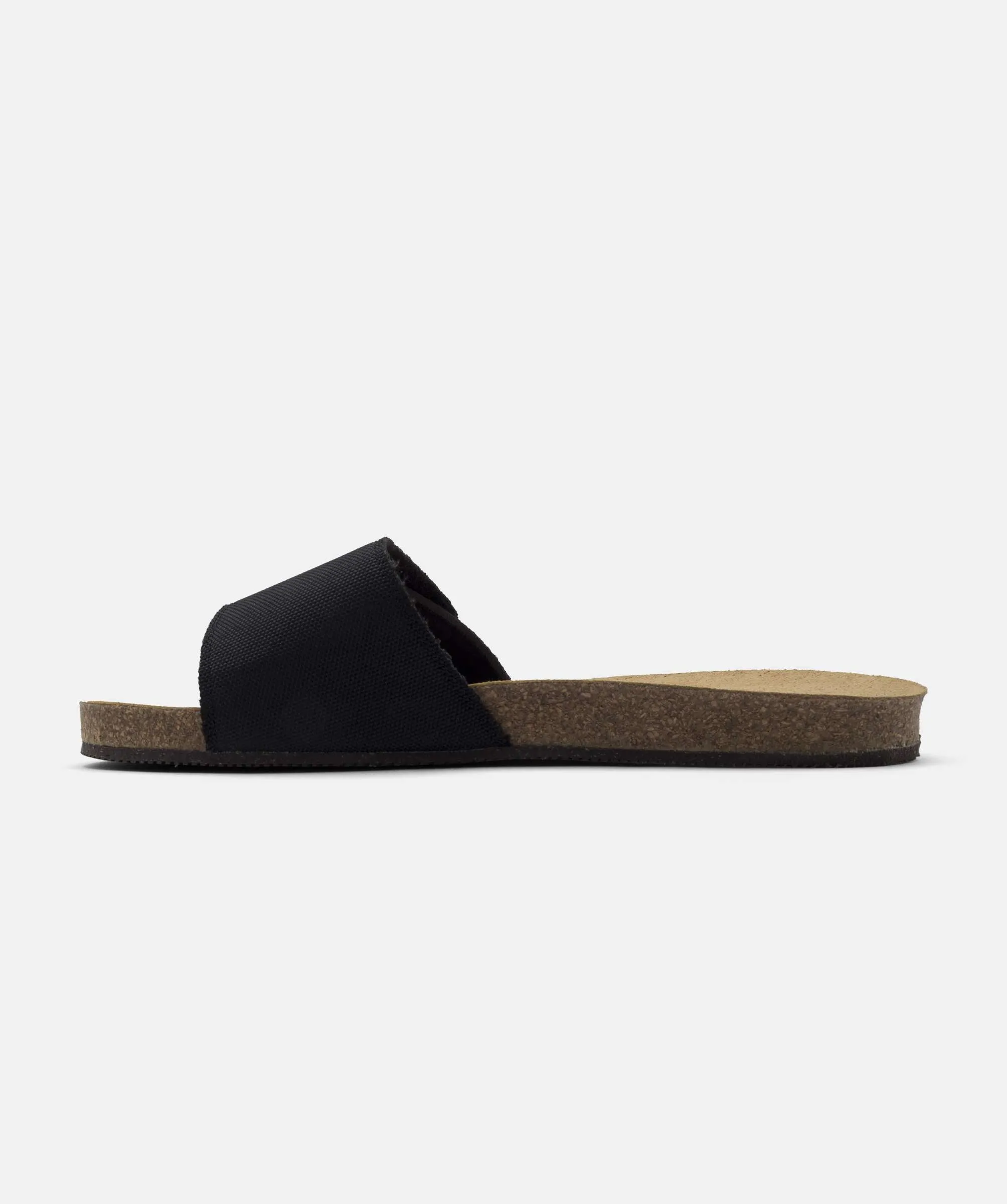 Coconut Slide Sandal In Black - Sizes 36-43