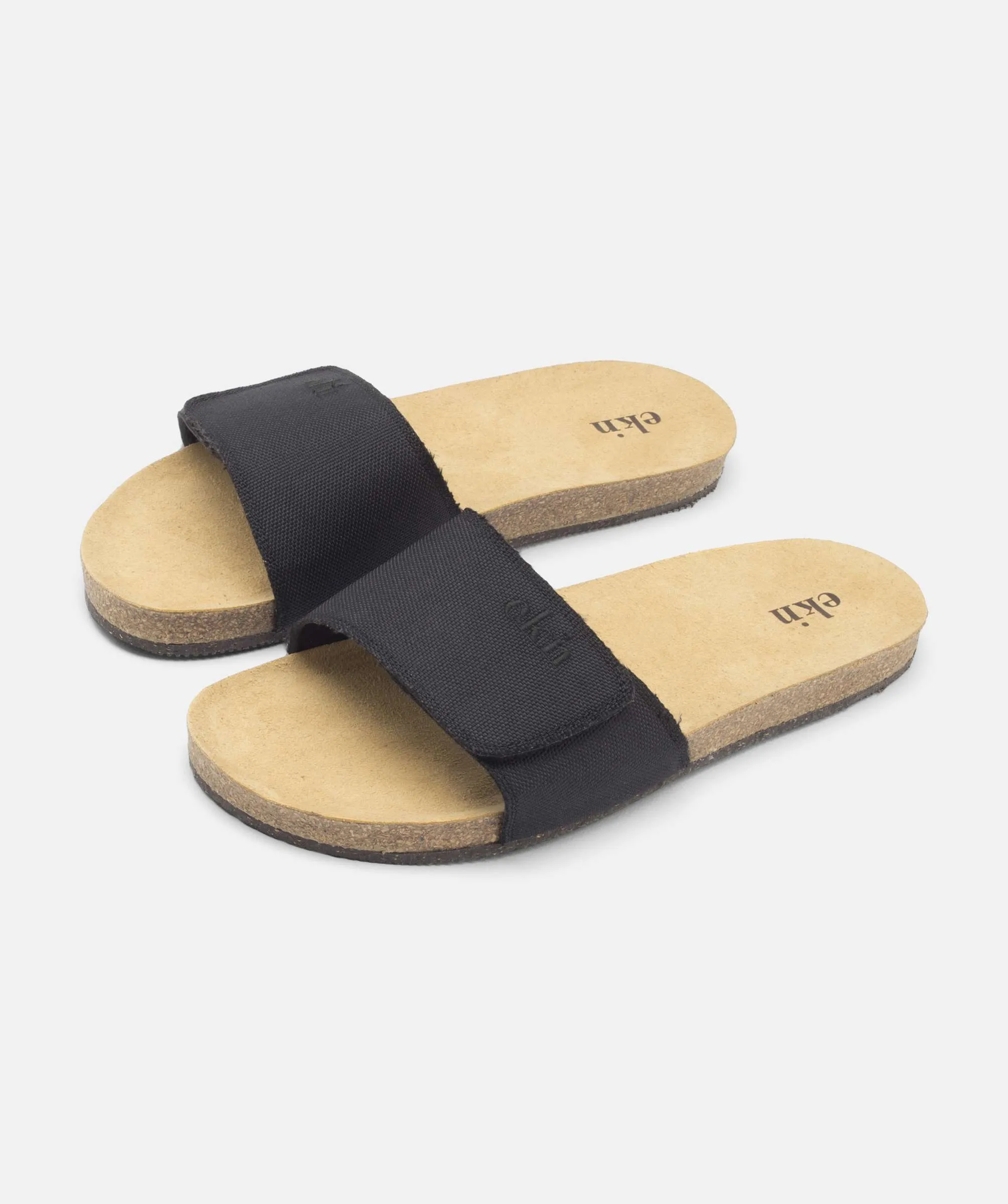 Coconut Slide Sandal In Black - Sizes 36-43