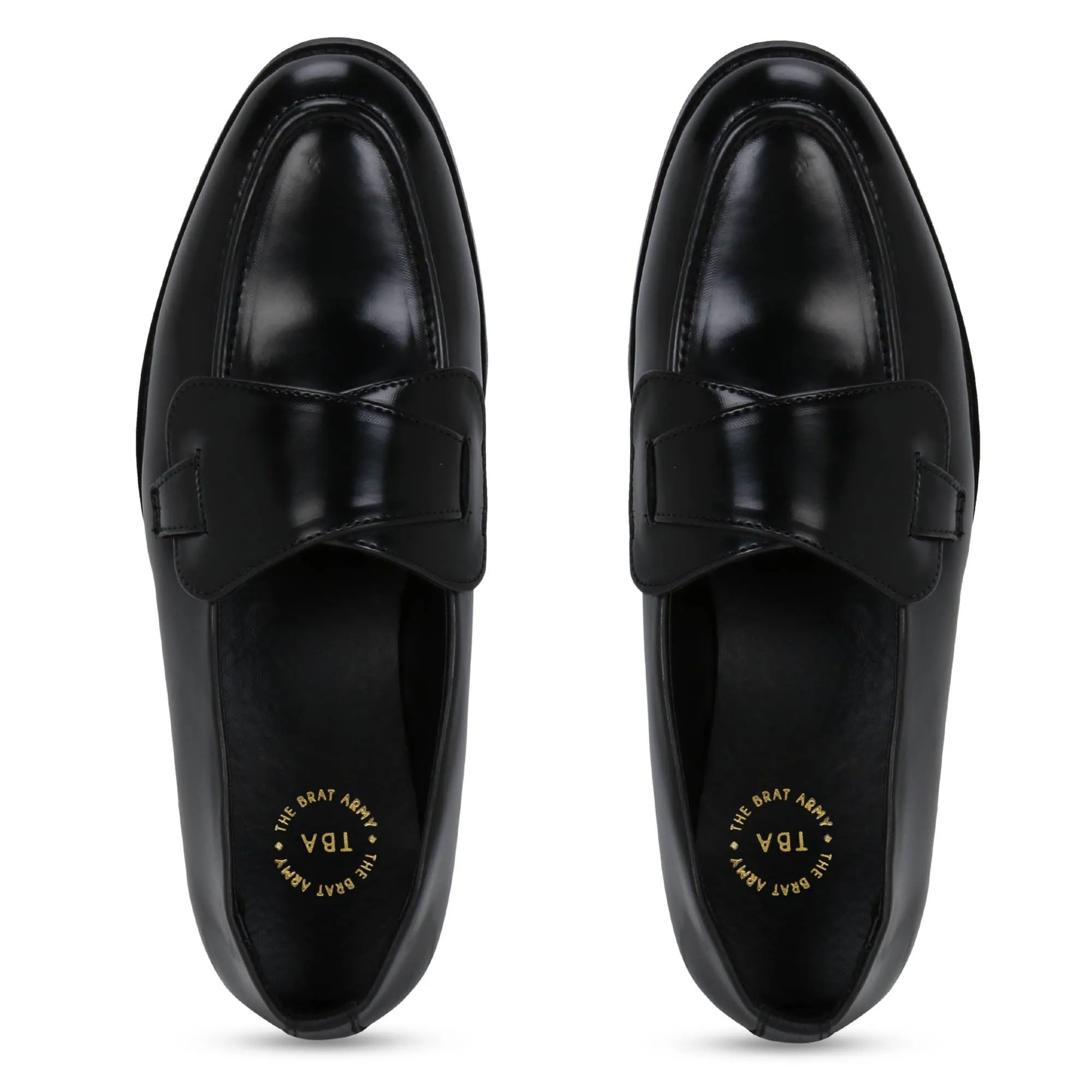 Columbus Black Butterfly Loafer