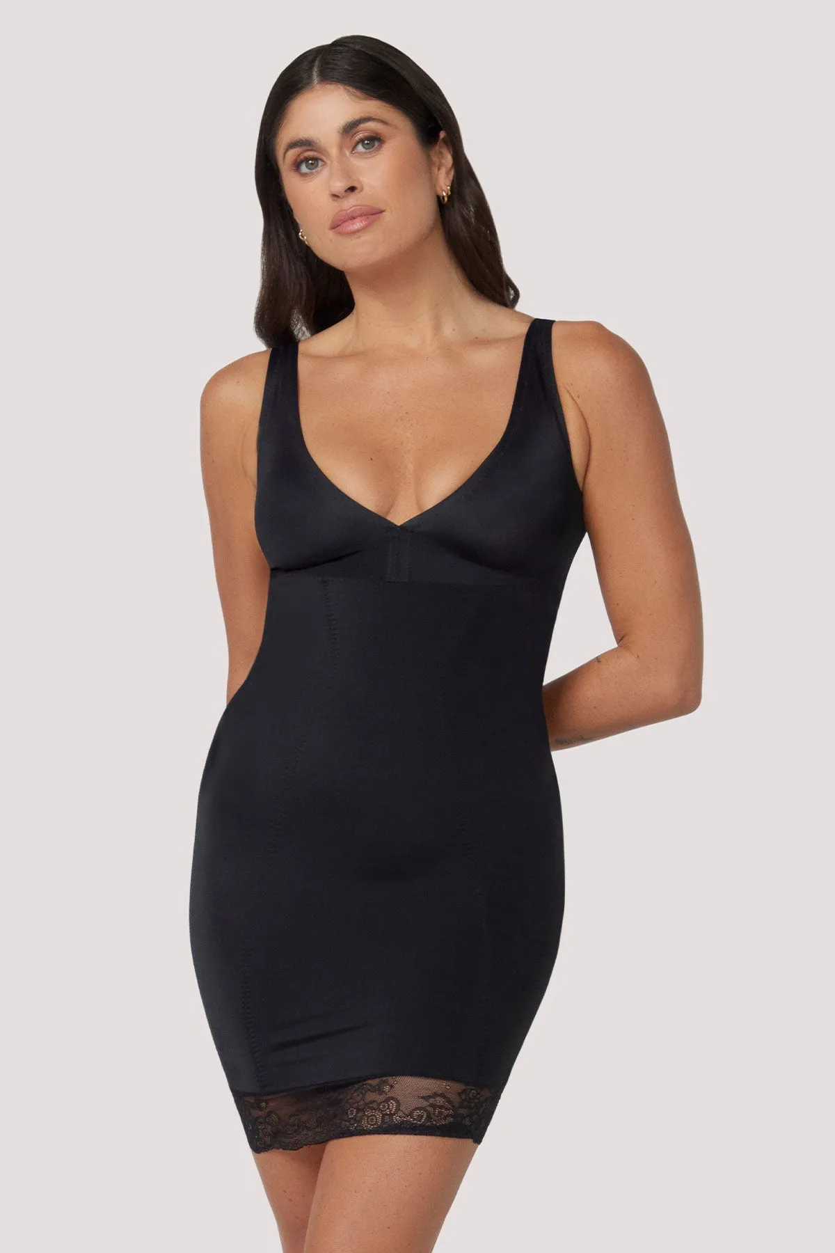 Curve Control Runway Slip with Lace - No Returns