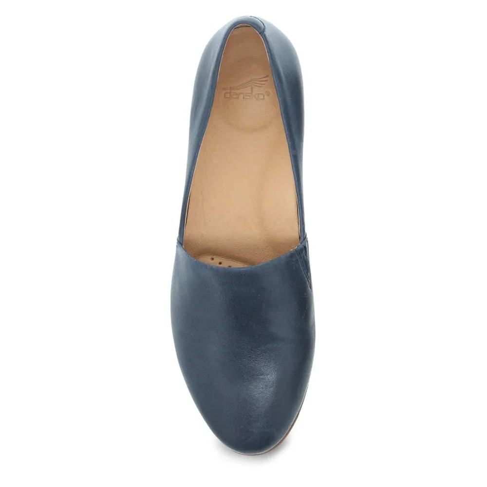 Dansko Larisa Navy Milled Slip-On (Women's)