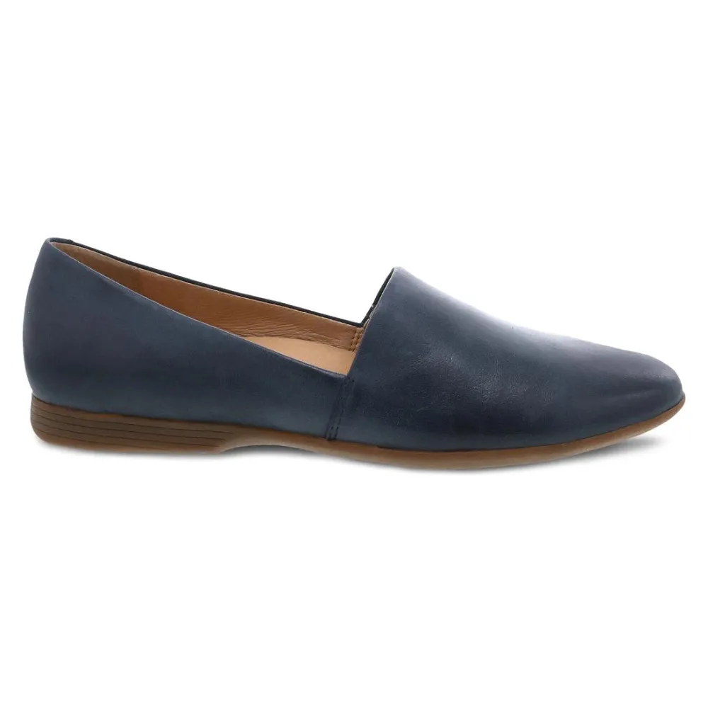 Dansko Larisa Navy Milled Slip-On (Women's)