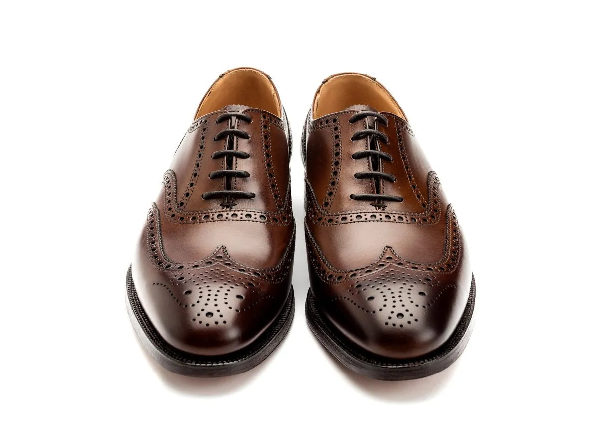 Finsbury Dark Brown Burnished Calf