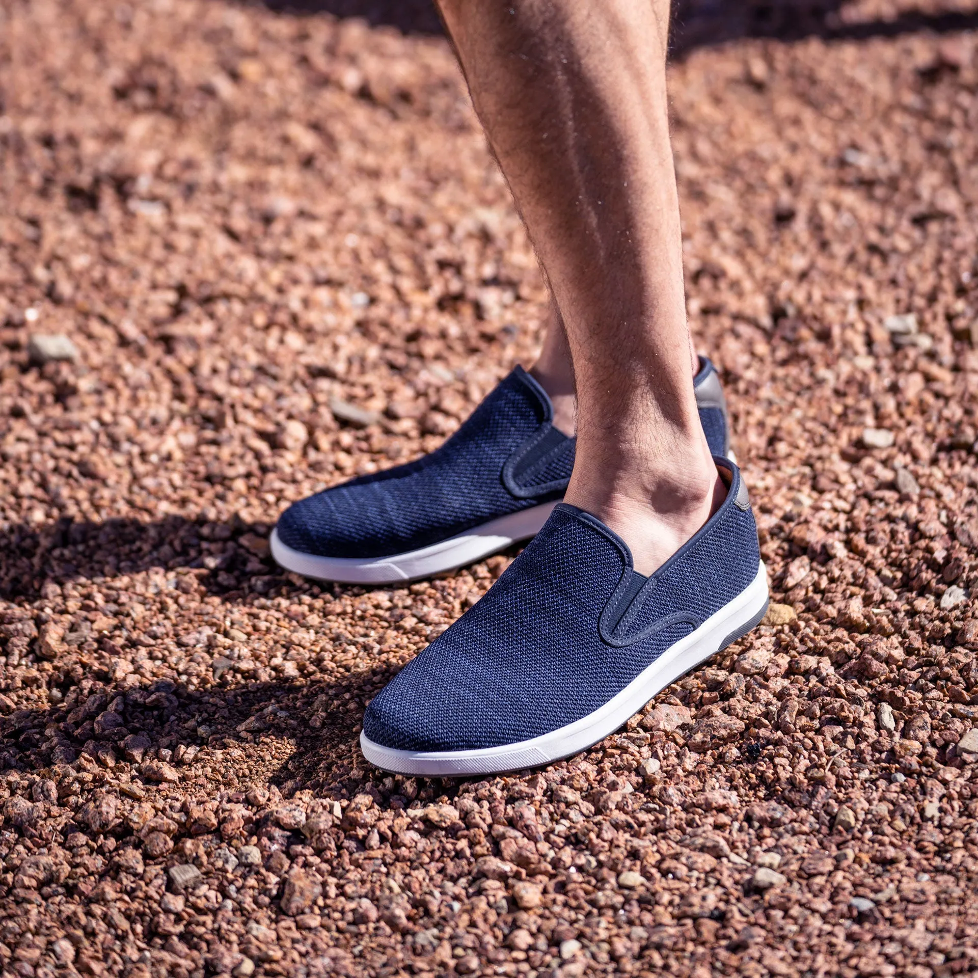 Florsheim Crossover Knit Slip-On Sneaker - Navy