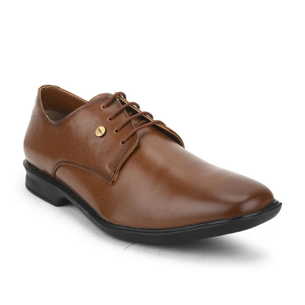 Fortune (Brown) Formal Lace Up Derby Shoes For Men Lucio-201 By Liberty