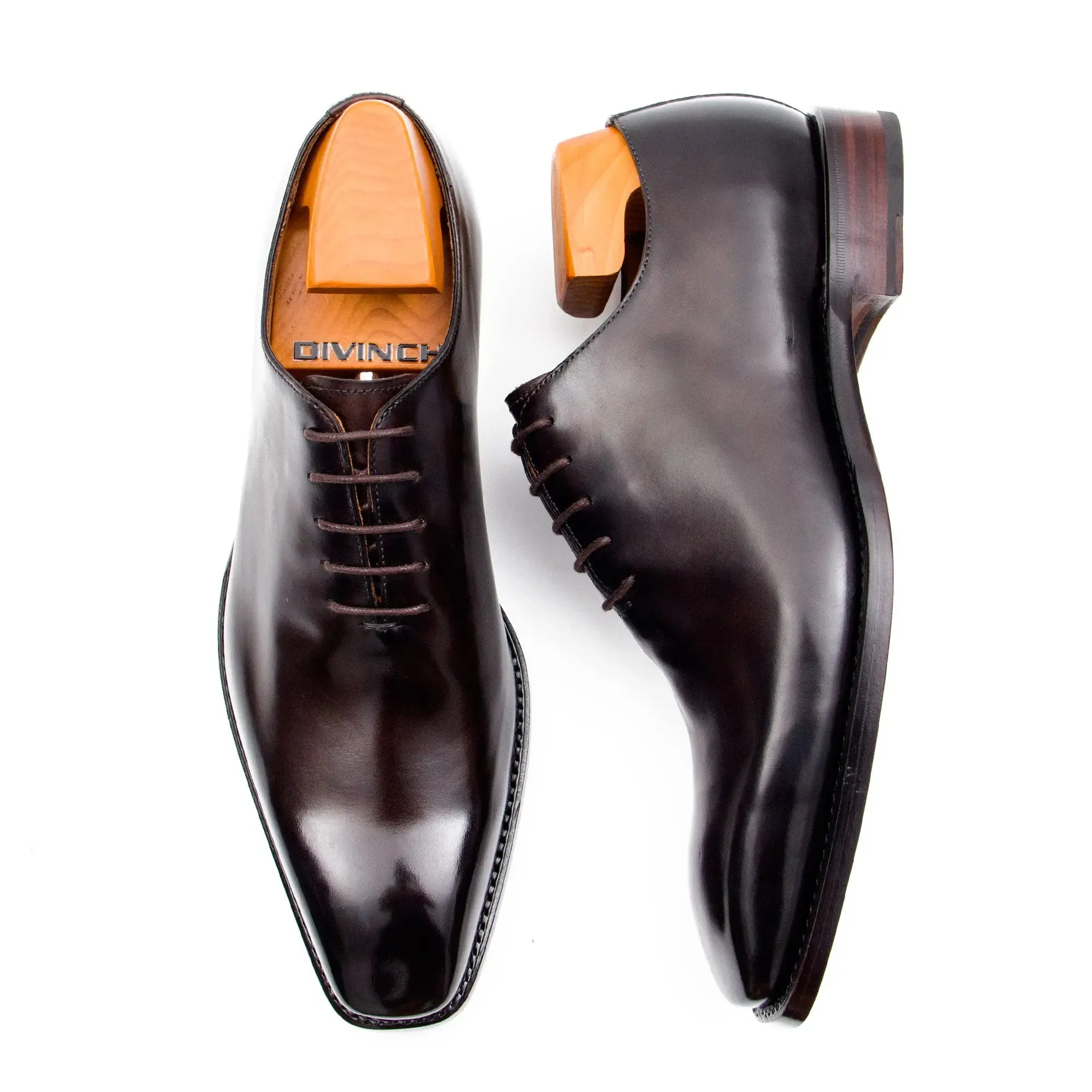 Handmade Oxford Shoes with Calfskin