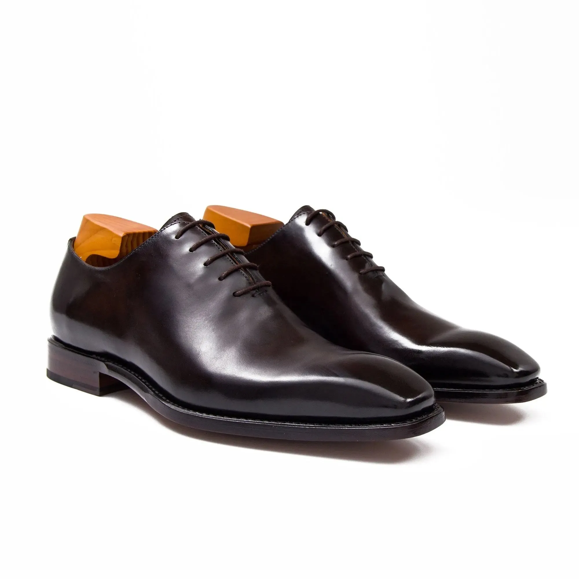 Handmade Oxford Shoes with Calfskin