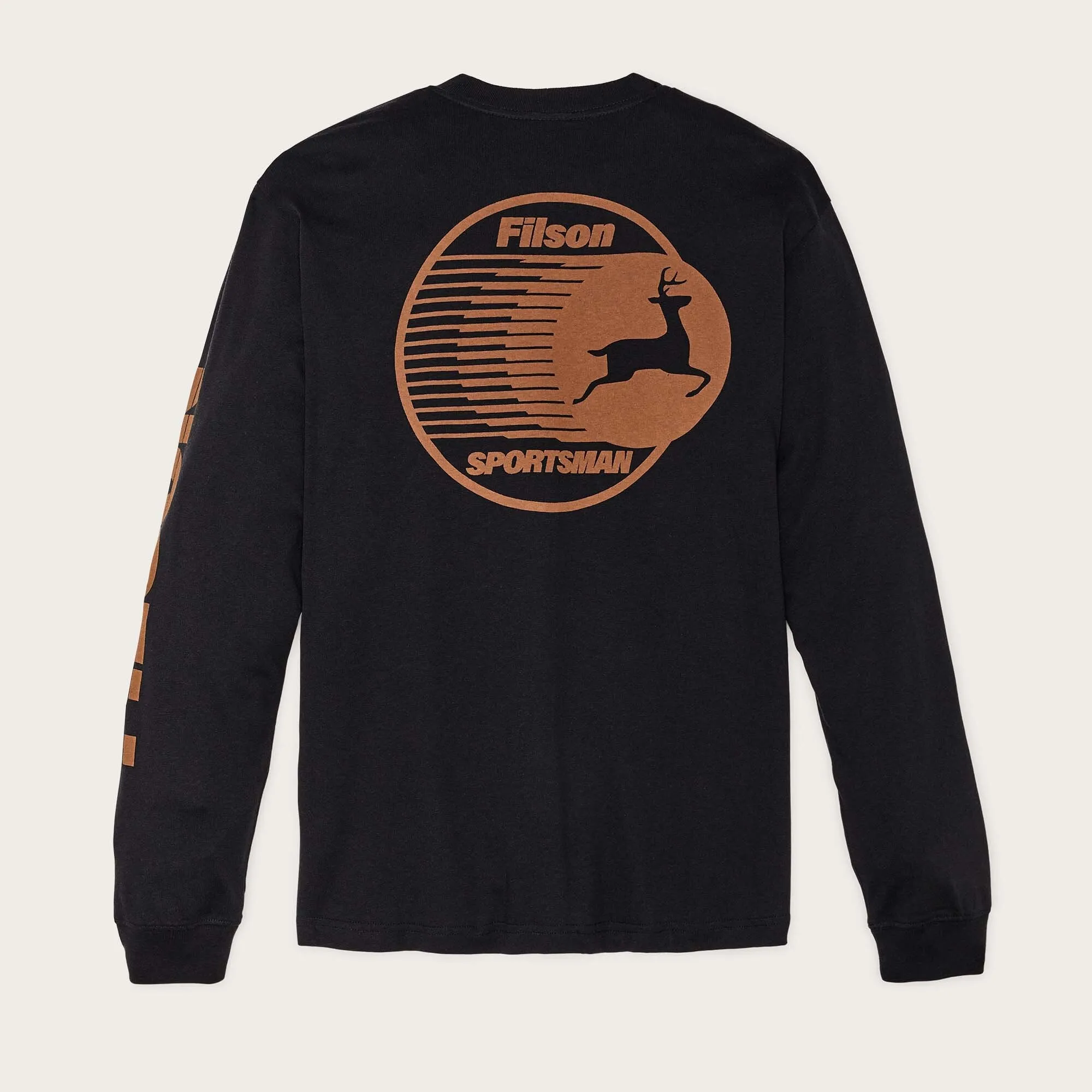 LONG SLEEVE FRONTIER GRAPHIC T-SHIRT