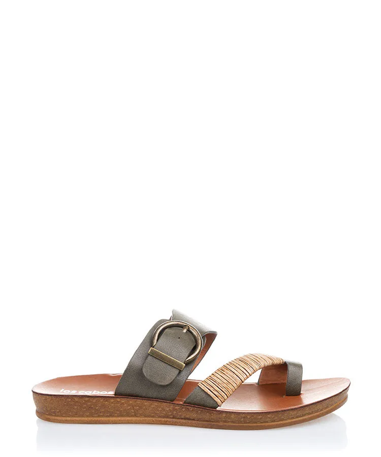 Los Cabos Bria Khaki Slide