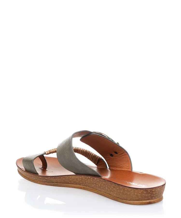 Los Cabos Bria Khaki Slide