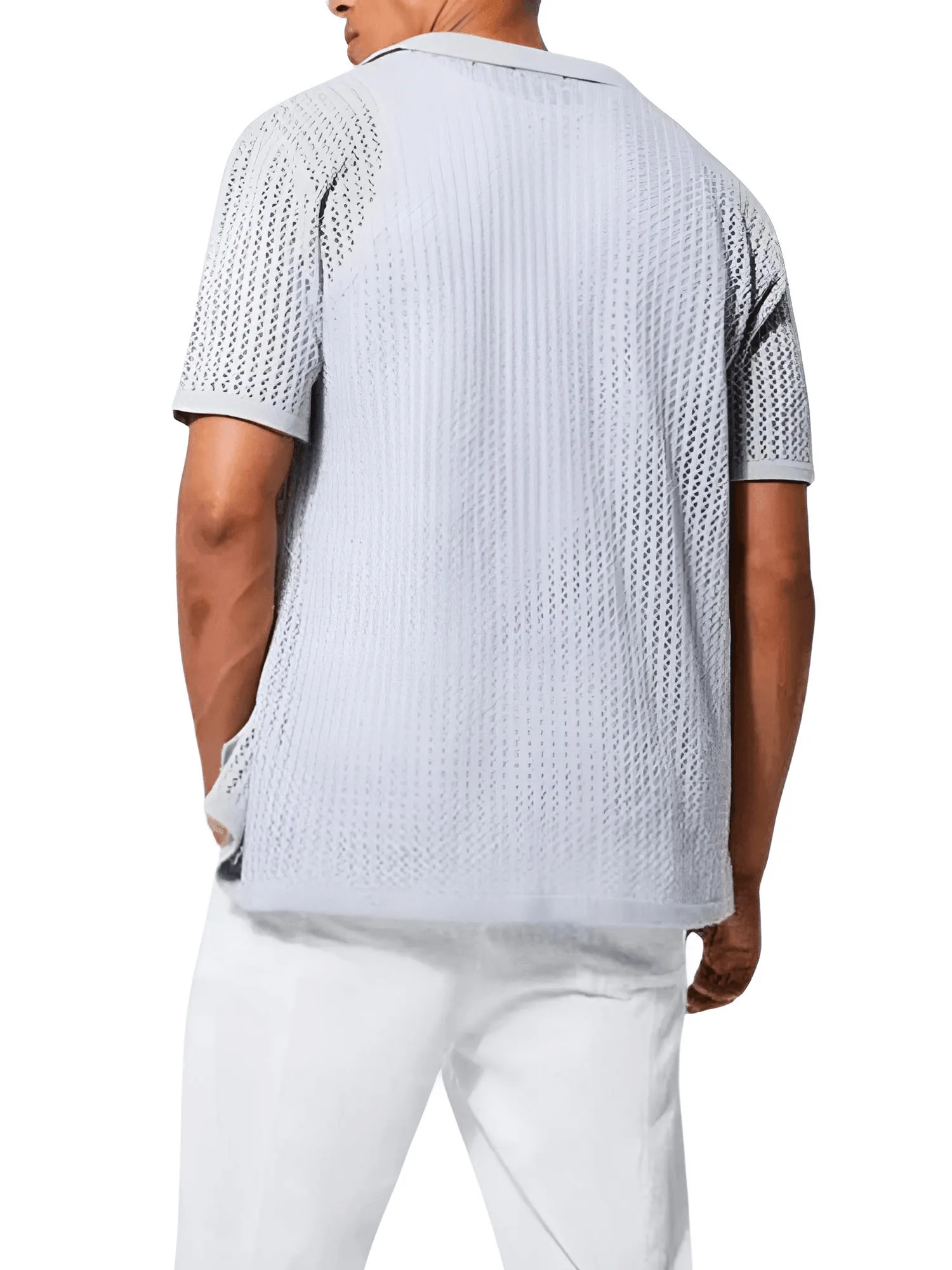 Men's Short Sleeve Beach Shirt