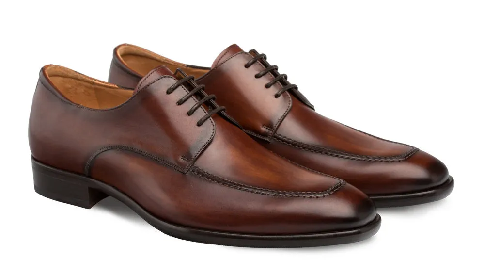 Mezlan Coventry Lace-Up Oxford Cognac