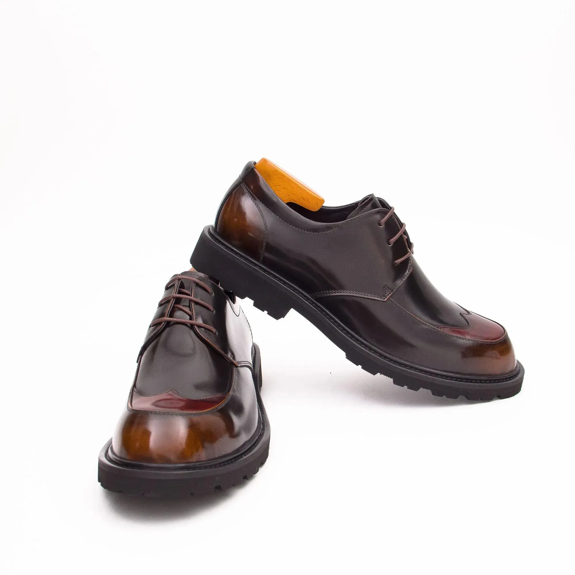 Patent Leather Derby Shoes D23696