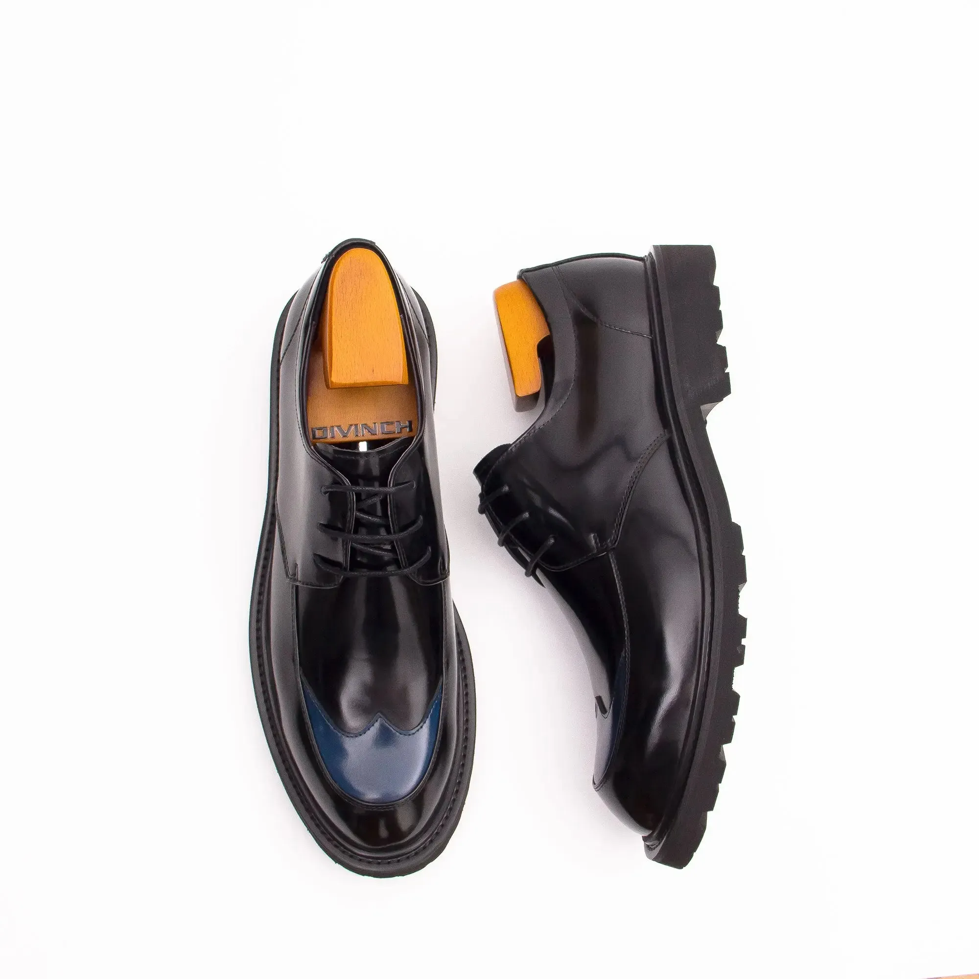 Patent Leather Derby Shoes D23696