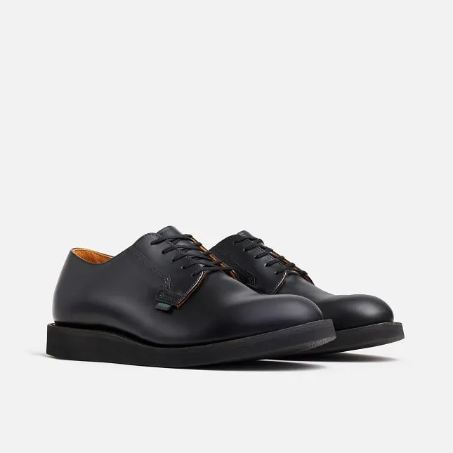 Postman Oxford Shoe, Black Chaparral Leather, Style no. 101