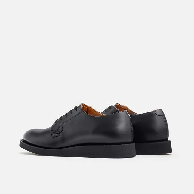 Postman Oxford Shoe, Black Chaparral Leather, Style no. 101