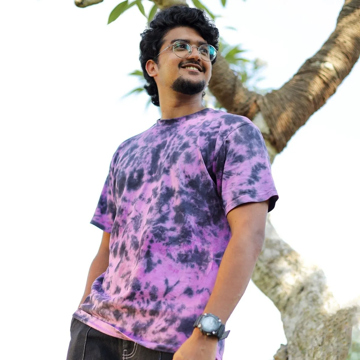 Purple Tie-dye Combo