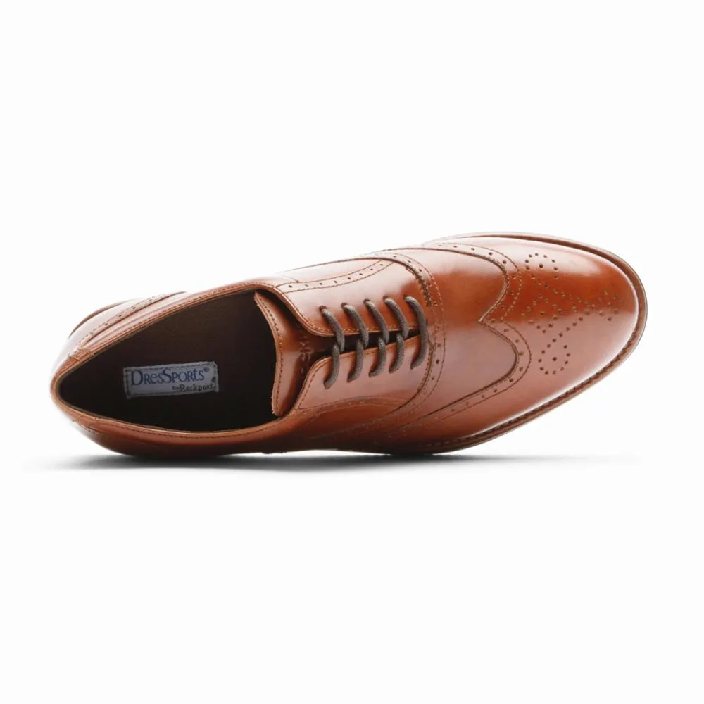 Rockport Men DRESSPORTS HERITAGE WINGTIP TAN